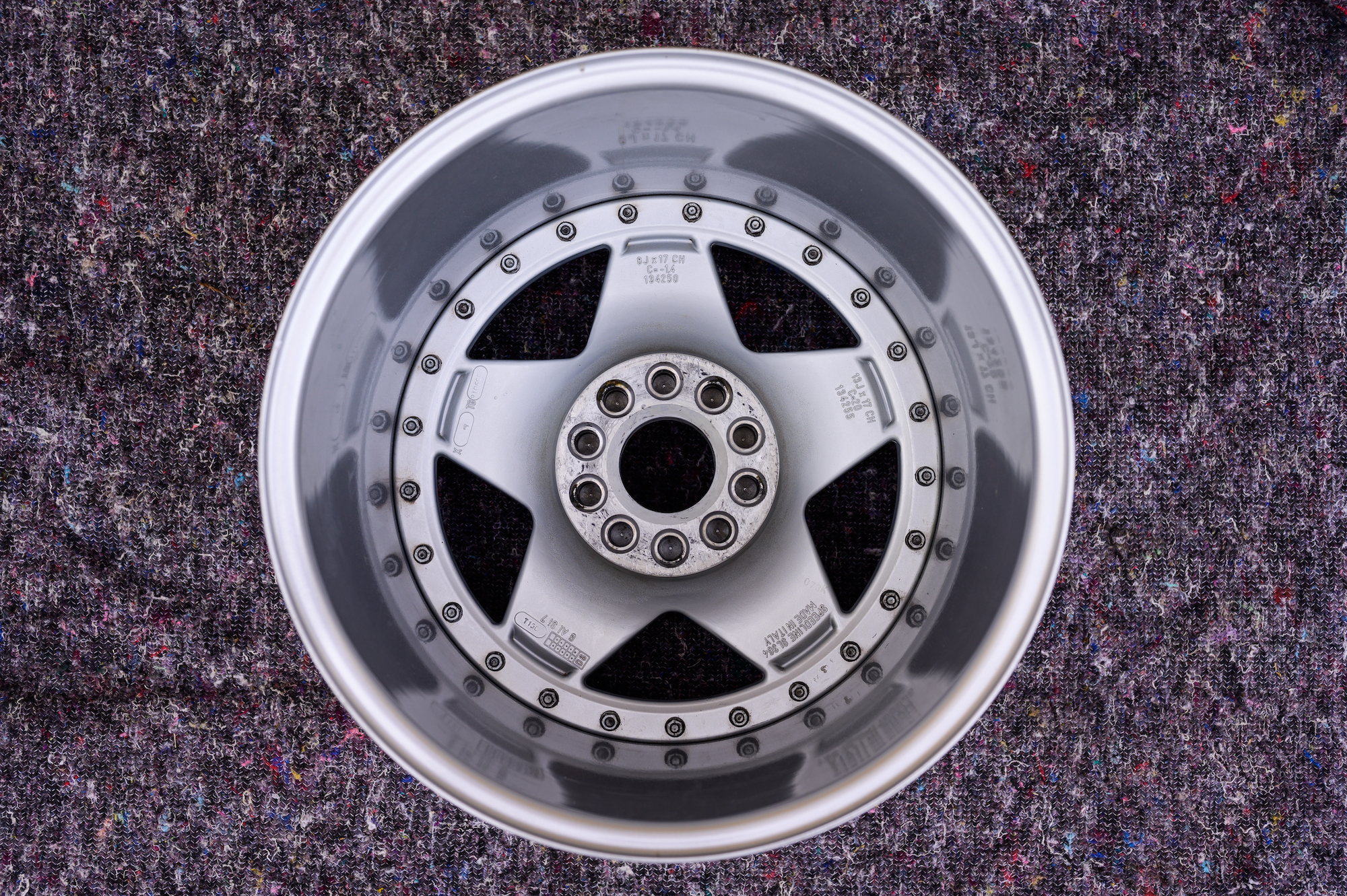 FERRARI F40 WHEELS - SET OF RESTORED ALLOY WHEELS for sale by auction ...
