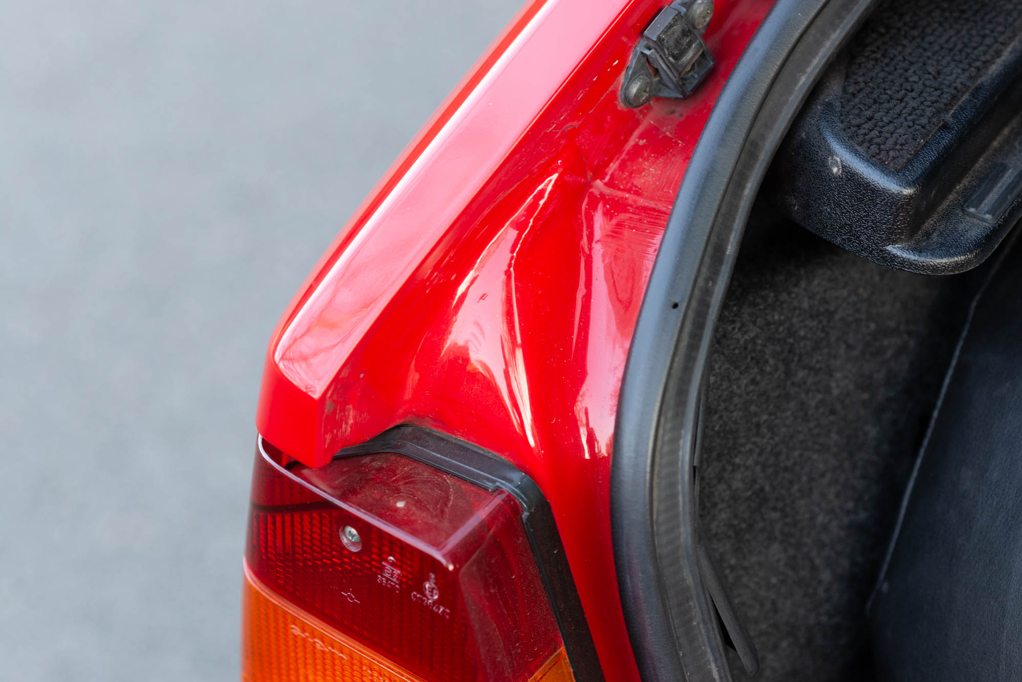 Lancia Rückleuchte Rote Rückleuchte Mit Schraube Für Lancia Delta Integrale – Ersatzleuchte, 4 Glühlampen, Hinten Schraube Rückleuchte Rot