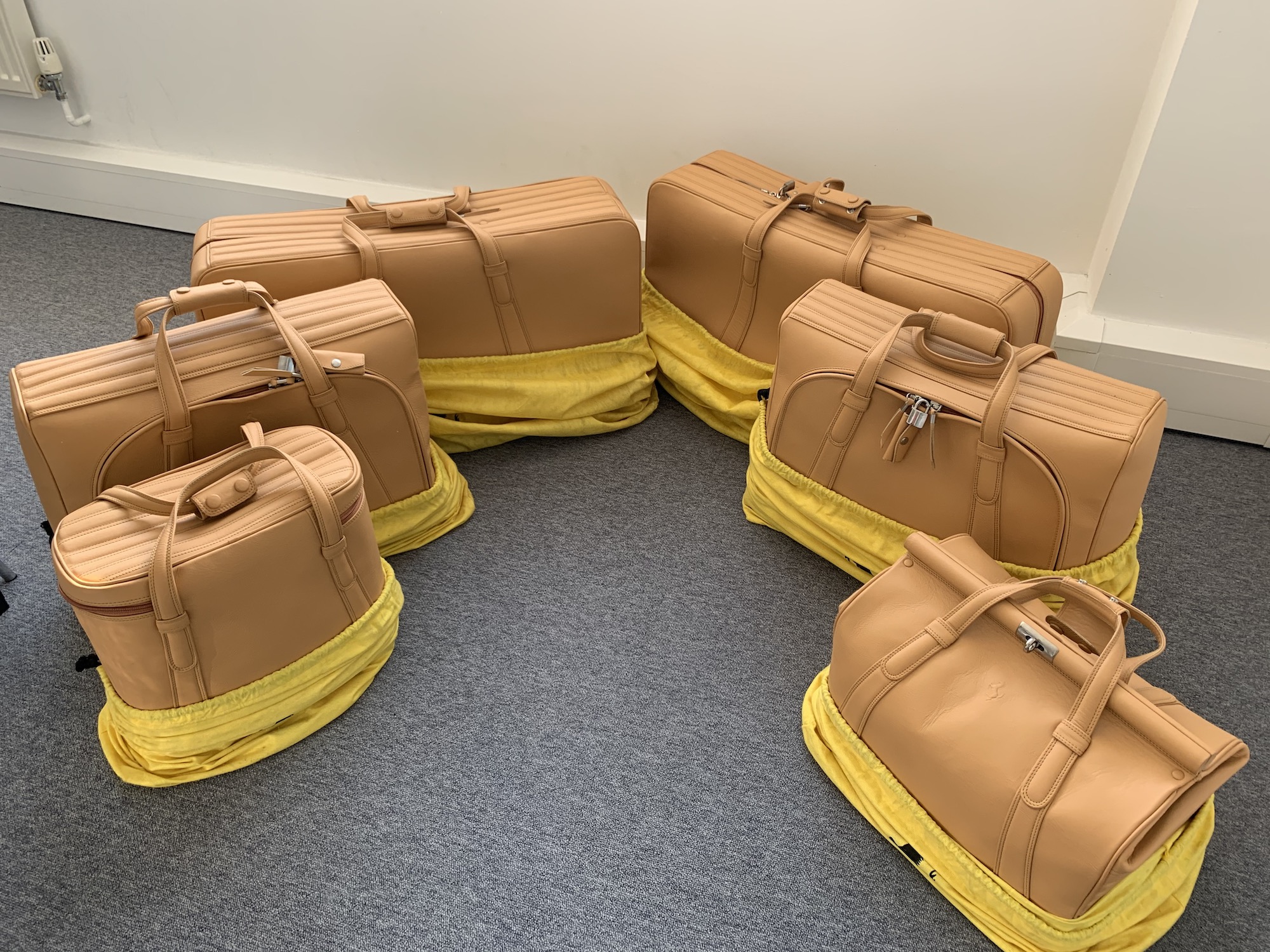 ferrari luggage for sale