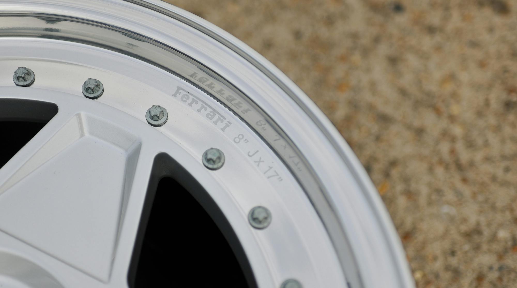 FERRARI F40 WHEELS - SET OF NEW ALLOY WHEELS