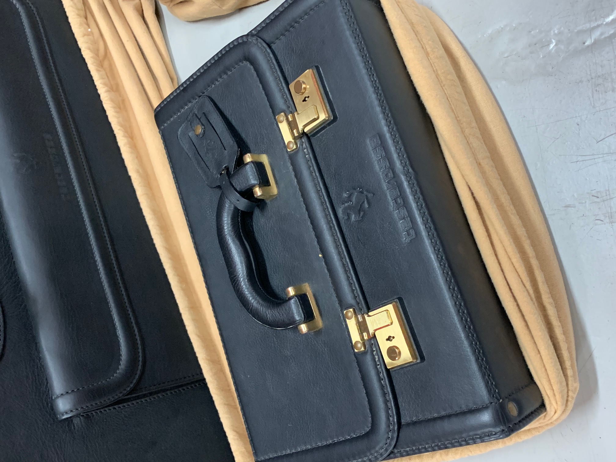 SCHEDONI LUGGAGE FOR FERRARI TESTAROSSA COMPLETE SET for sale by auction in Berkshire, United