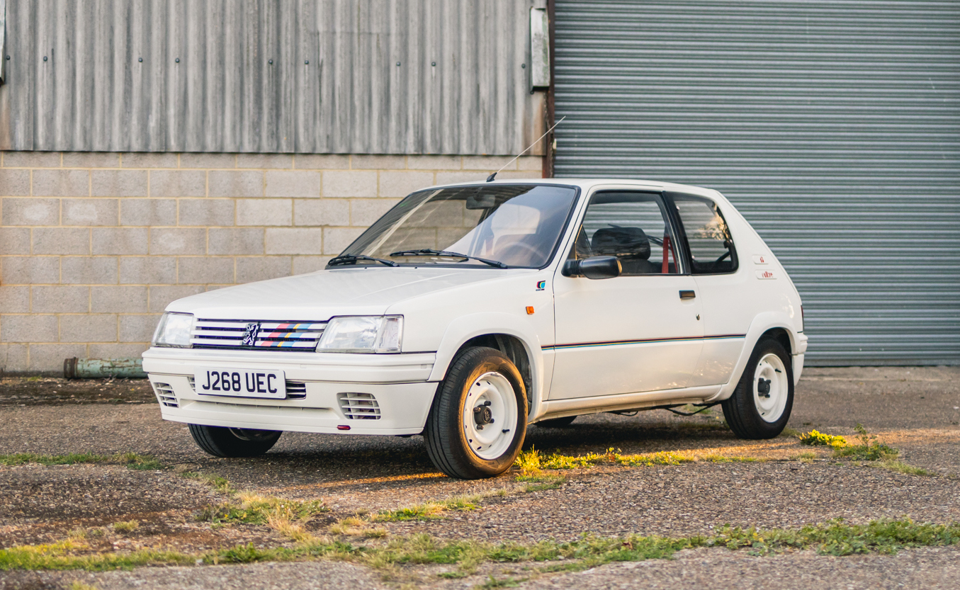 1991 PEUGEOT 205 RALLYE - 38,725 MILES (LHD)