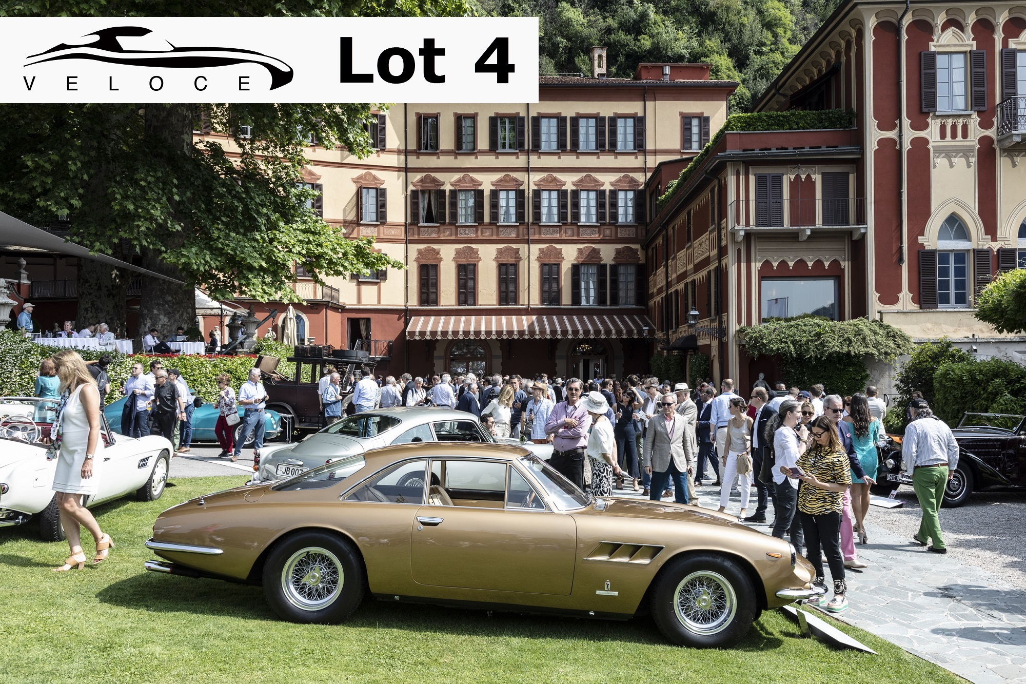 CHARITY AUCTION - LAKE COMO AND CONCORSO D'ELEGANZA VILLA D'ESTE