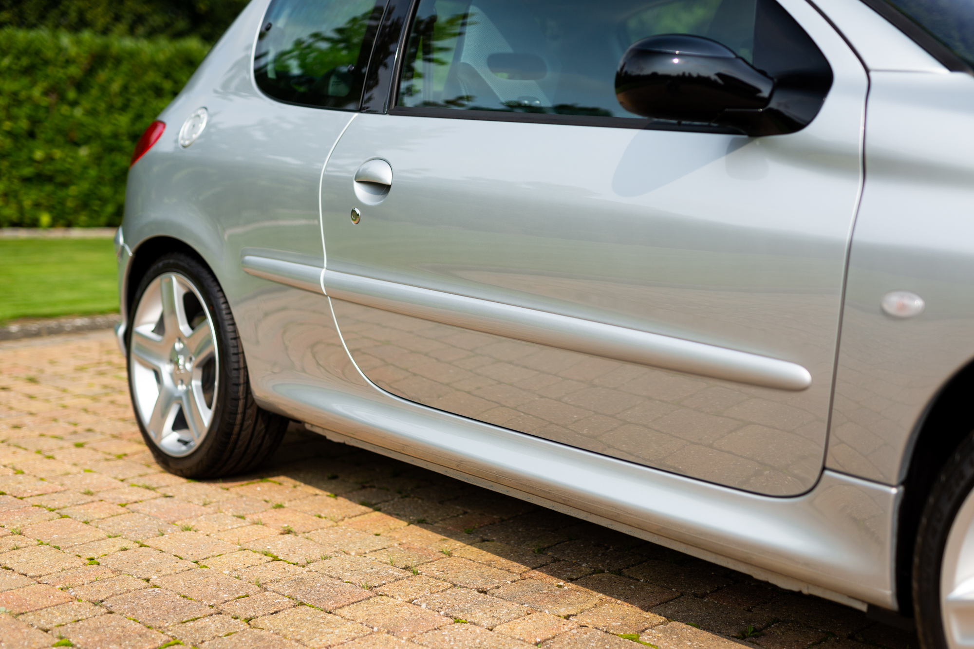 Peugeot/total 206w.r.c. 2003 poster neuf