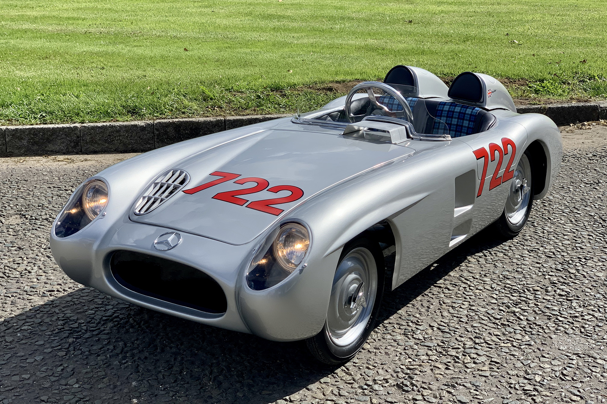 MERCEDES-BENZ 300 SLR PEDAL CAR - SIGNED BY STIRLING MOSS