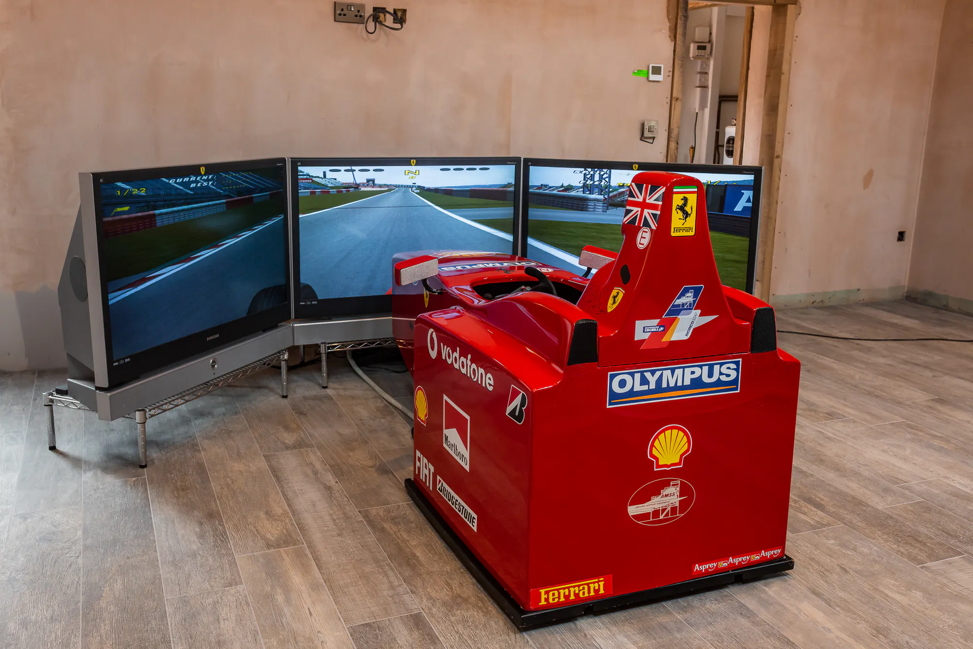 ARC-TEAM FERRARI F1 DRIVING SIMULATOR