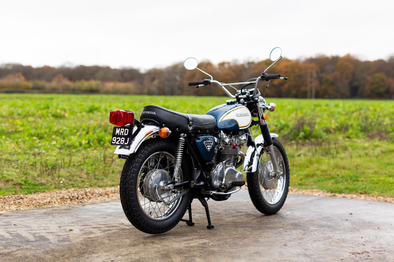 1971 Honda Cl450 Scrambler