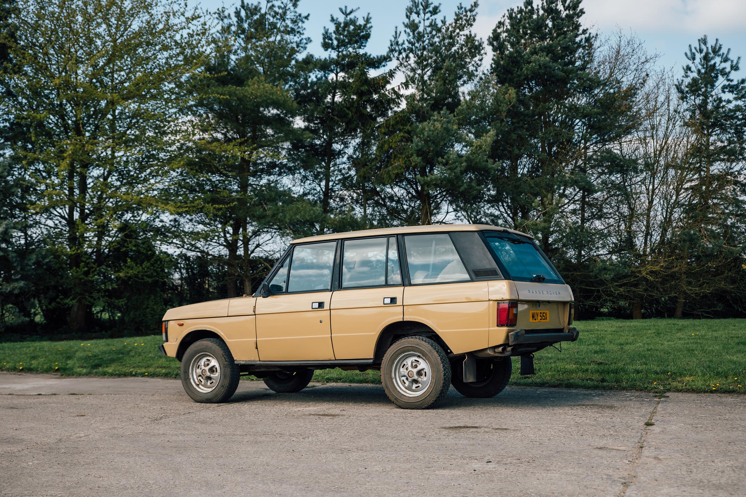 1981 RANGE ROVER CLASSIC 4 DOOR - PROJECT CAR for sale by auction in ...