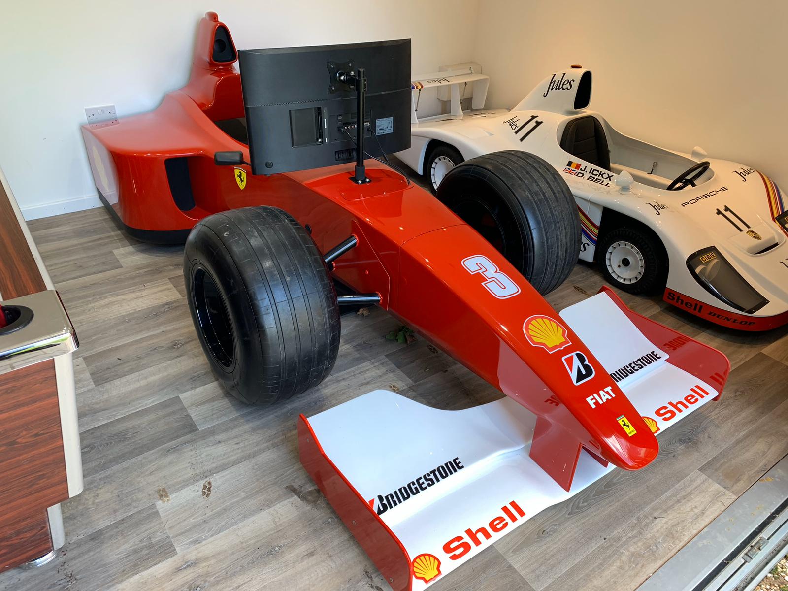 Ferrari F1 Ps4 Static Racing Simulator