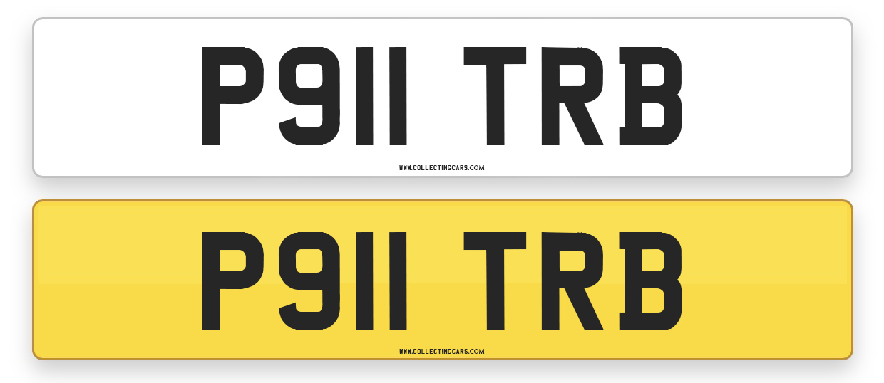 Car number plate retention